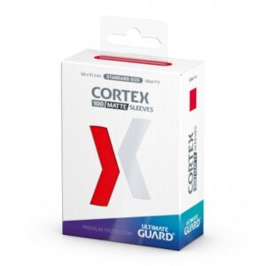 Ultimate Guard Cortex Sleeves Standard Size (100) - Red